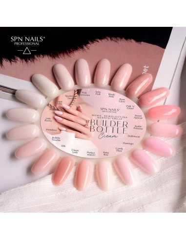 Gel Soak Off Builder Bottle Cream Buuble Trouble 10ml