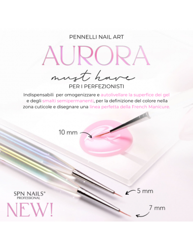 Pennello Nail Art Aurora 7