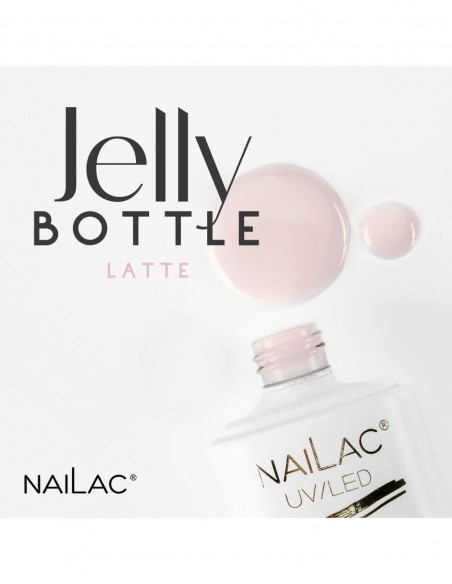 Gel Soak OFF Jelly Bottle Latte NaiLac 7ml Gel Soak OFF Jelly Bottle Latte NaiLac 7ml