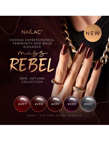 #498 Smalto semipermanente NaiLac 7ml
