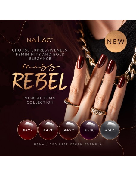 #500 Smalto semipermanente NaiLac 7ml #500 Smalto semipermanente NaiLac 7ml
