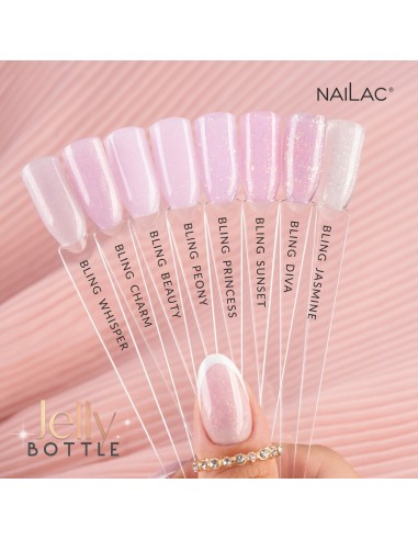 Gel Soak OFF Jelly Bling Peony NaiLac 7ml