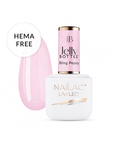 Gel Soak OFF Jelly Bling Peony NaiLac 7ml