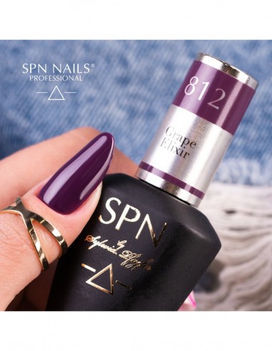 812 Smalto semipermanente UV LaQ Grape Elixir 8ml
