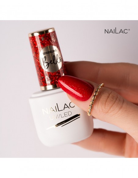Smalto semipermanente Sparkling Bells! NaiLac 7ml Smalto semipermanente Sparkling Bells! NaiLac 7ml