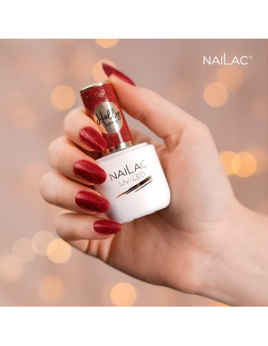 Smalto semipermanente Holly Glitter NaiLac 7ml