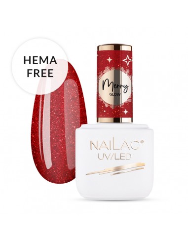 Smalto semipermanente Merry Glow NaiLac 7ml