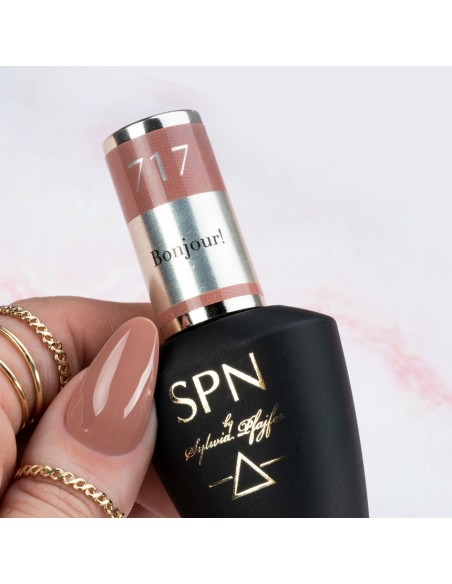 717 Smalto semipermanente UV LaQ Bonjour! 8ml 717 Smalto semipermanente UV LaQ Bonjour! 8ml