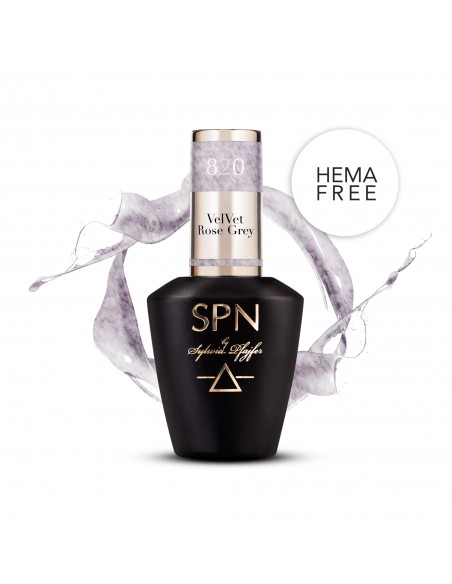 820 Smalto semipermanente UV LaQ VelVet Rose Grey 8ml 820 Smalto semipermanente UV LaQ VelVet Rose Grey 8ml