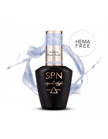 819 Smalto semipermanente UV LaQ VelVet Rose Azur 8ml 819 Smalto semipermanente UV LaQ VelVet Rose Azur 8ml