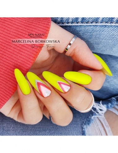 704 Smalto sempipermanente UV LaQ Neon Lemon 8ml