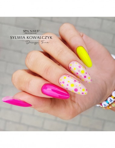 704 Smalto sempipermanente UV LaQ Neon Lemon 8ml