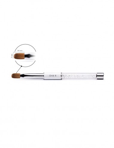 Pennello Expert Brush Oval 8