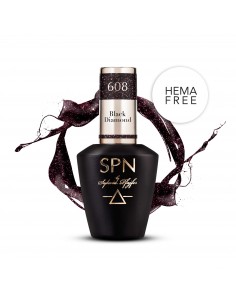 608 Smalto semipermanente UV LaQ Black Diamond 8ml