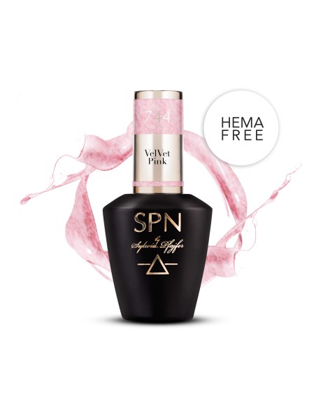744 Smalto semipermanente UV LaQ Velvet Pink 8ml 744 Smalto semipermanente UV LaQ Velvet Pink 8ml