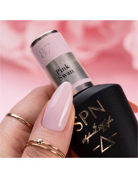 871 Smalto semipermanente UV LaQ Pink Swan 8ml