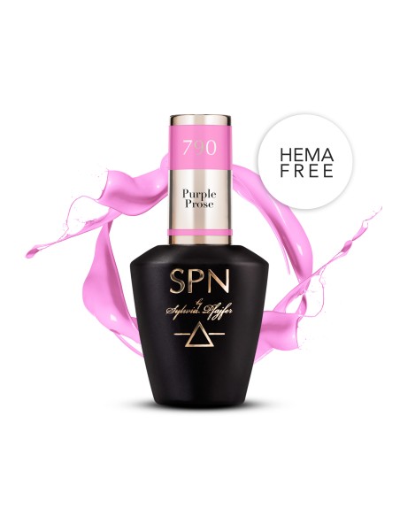 790 Smalto semipermanente UV LaQ  Purple Rose 8ml