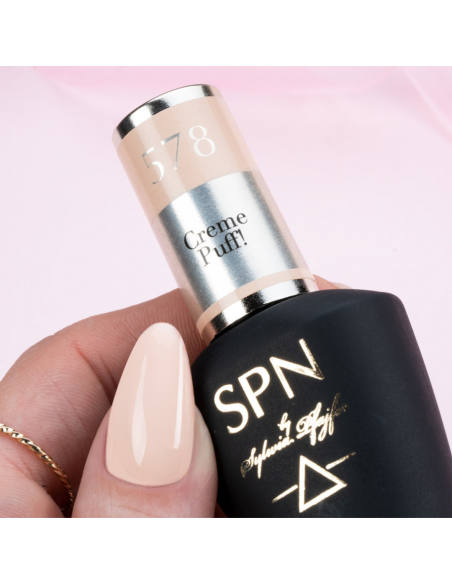 578 Smalto semipermanente UV LAQ Creme Puff! 8ml 578 Smalto semipermanente UV LAQ Creme Puff! 8ml