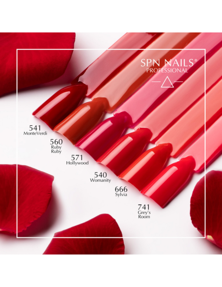 560 Smalto semipermanente UV LAQ RubyRuby 8ml 560 Smalto semipermanente UV LAQ RubyRuby 8ml