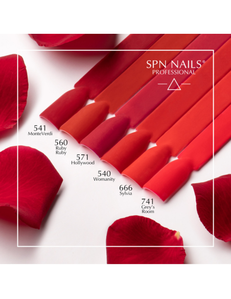 560 Smalto semipermanente UV LAQ RubyRuby 8ml 560 Smalto semipermanente UV LAQ RubyRuby 8ml