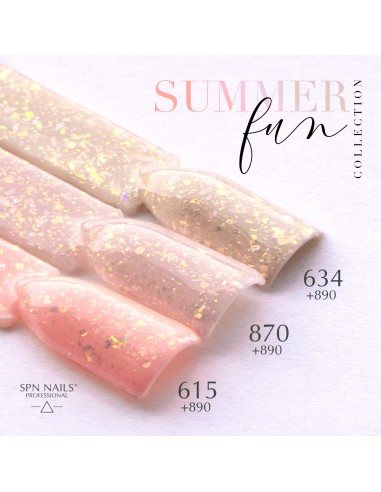 890 Smalto semipermanente UV LaQ Orangina 8ml