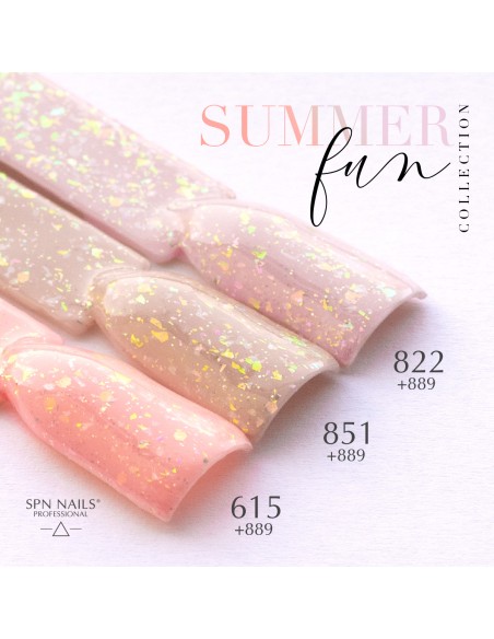 889 Smalto semipermanente UV LaQ Fanta-Sea 8ml