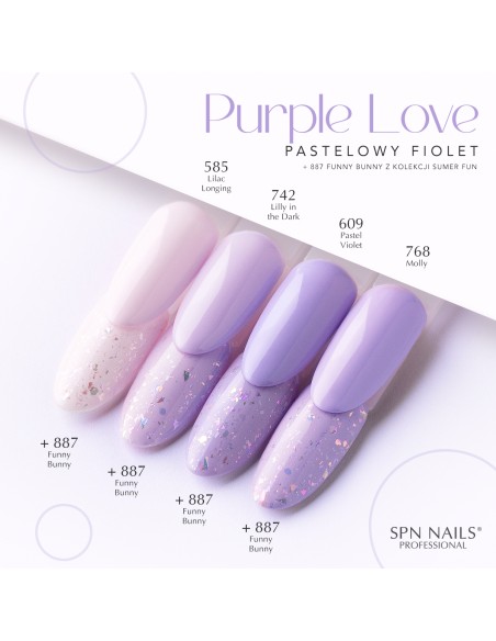 887 Smalto semipermanente UV LaQ Fanny Bunny 8ml 887 Smalto semipermanente UV LaQ Fanny Bunny 8ml