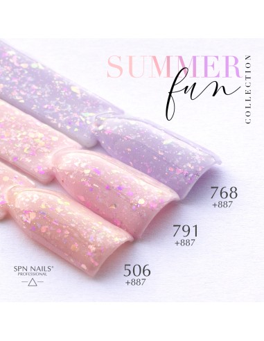 887 Smalto semipermanente UV LaQ Fanny Bunny 8ml