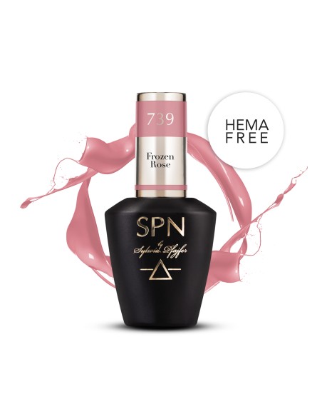 739 Smalto semipermanente UV LaQ Frozen Rose 8ml