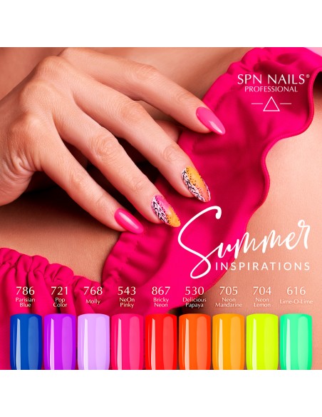 543 Smalto semipermanente UV LaQ Neon Pinky 8ml 543 Smalto semipermanente UV LaQ Neon Pinky 8ml