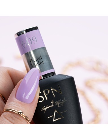 609 Smalto semipermanente UV LaQ Pastel Violet 8ml