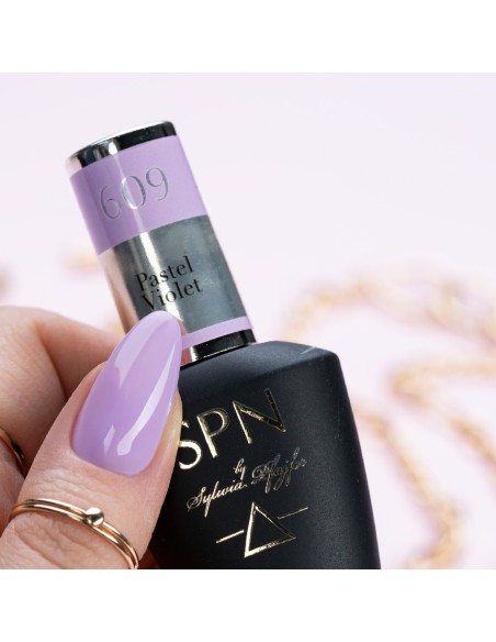609 Smalto semipermanente UV LaQ Pastel Violet 8ml 609 Smalto semipermanente UV LaQ Pastel Violet 8ml