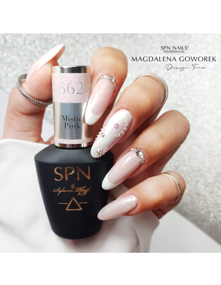 662 Smalto semipermanente UV LaQ Mistic Pink 8ml 662 Smalto semipermanente UV LaQ Mistic Pink 8ml