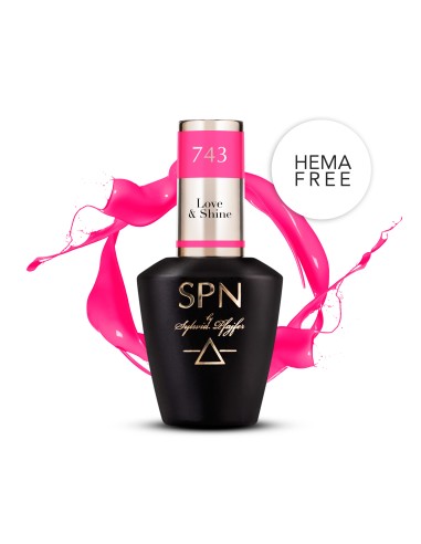 743 Smalto semipermanente UV LAQ Love&Shine 8ml