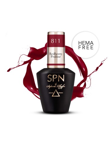 811 Smalto semipermanente UV LaQ Redberry Praline 8ml