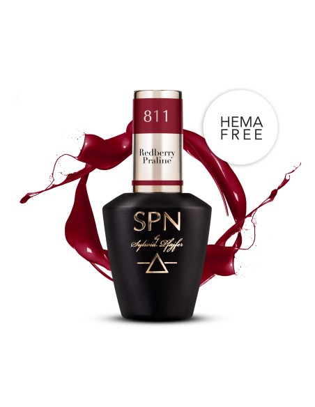 811 Smalto semipermanente UV LaQ Redberry Praline 8ml 811 Smalto semipermanente UV LaQ Redberry Praline 8ml