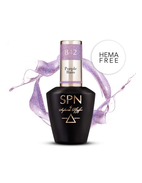 842 Smalto semipermanente UV LaQ Purple Rain 8ml 842 Smalto semipermanente UV LaQ Purple Rain 8ml