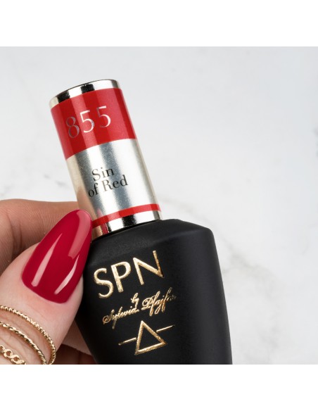 855 Smalto semipermanente UV LaQ Sin Of Red 8ml 855 Smalto semipermanente UV LaQ Sin Of Red 8ml