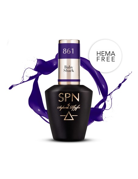 861 Smalto semipermanente UV LaQ Baby Shark 8ml