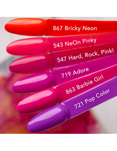 863 Smalto semipermanente UV LaQ Barbie Girl 8ml