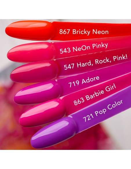 863 Smalto semipermanente UV LaQ Barbie Girl 8ml