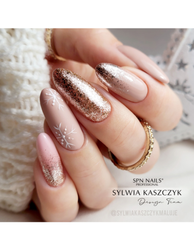 881 Smalto semipermanente UV LaQ Peach Gold 8ml