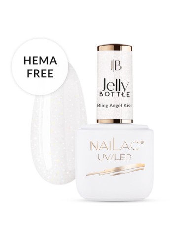 Gel Soak OFF Jelly Bottle Bling Angel Kiss NaiLac 7ml