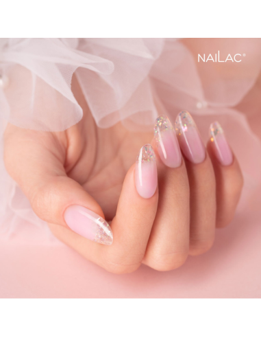 Gel Soak OFF Jelly Bottle Bling Confetti NaiLac 7ml