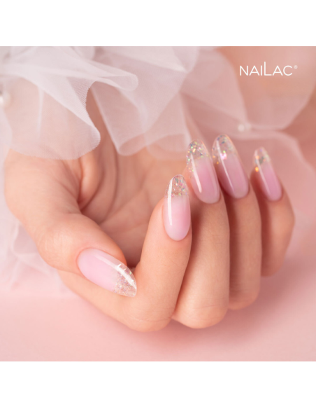 Gel Soak OFF Jelly Bottle Bling Confetti NaiLac 7ml Gel Soak OFF Jelly Bottle Bling Confetti NaiLac 7ml