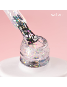 Gel Soak OFF Jelly Bottle Bling Confetti NaiLac 7ml 2