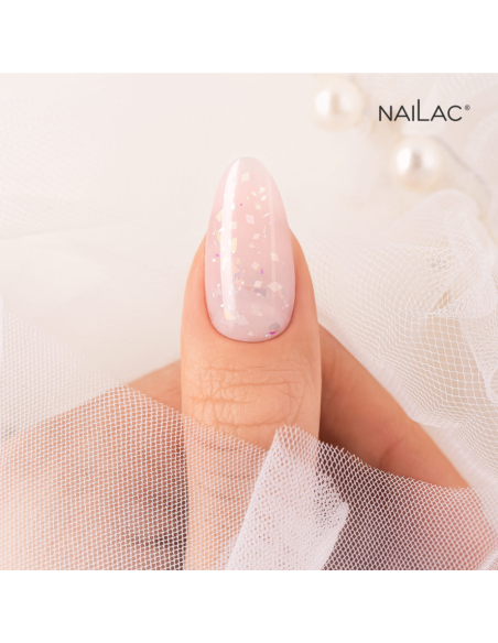 Gel Soak OFF Jelly Bottle Bling Milky Way NaiLac 7ml Gel Soak OFF Jelly Bottle Bling Milky Way NaiLac 7ml