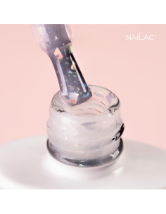 Gel Soak OFF Jelly Bottle Bling Milky Way NaiLac 7ml 2