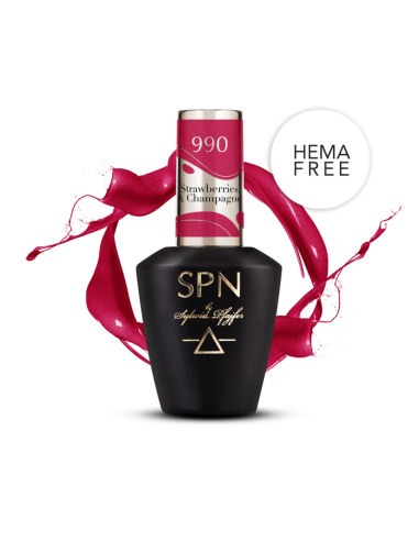 990 Smalto semipermanente Strawberries & Champagne UV LaQ 8ml