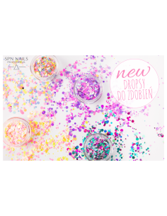 Drops paillettes Nail Art n.8 2